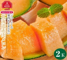 2024年5月～発送】【さわやかな味！ 】タカミメロン 2箱セット 甘い