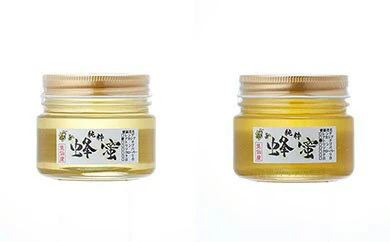 はちみつ 国産 純粋 蜂蜜 180g×2個 食べ比べアカシア トチ 無添加