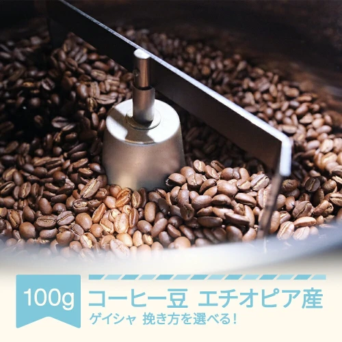 コーヒー エチオピア ゲイシャ 100g コーヒー豆 選べる 挽き方