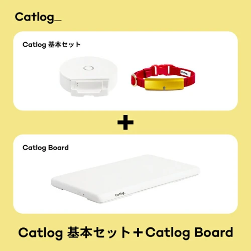 ペット用デバイス】猫の行動と体調を見守るスマート首輪 Catlog