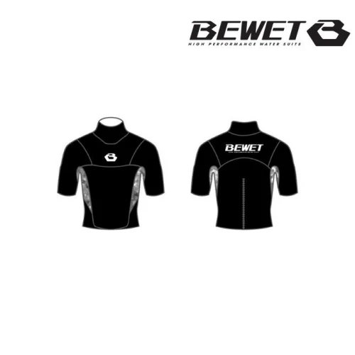 ウェットスーツ BEWET OCEAN STP メンズ 春夏モデル 半袖タッパー S~XL