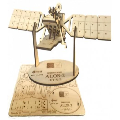 040-004 木製衛星模型キット「だいちー2」＆「だいちー3」