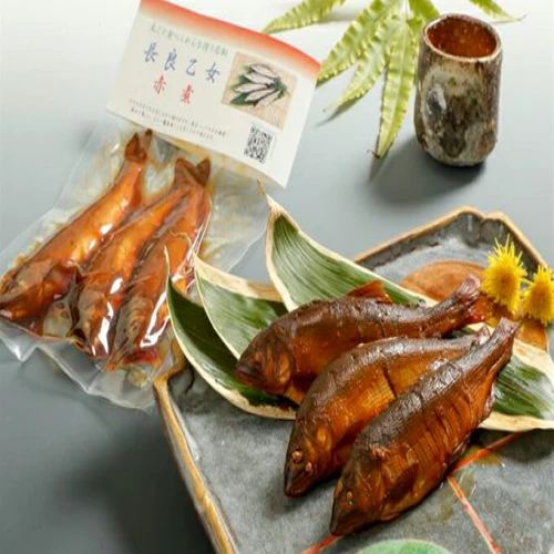長良乙女3種セット 鮎 塩焼き 燻製 赤煮 【 和食 惣菜 魚 若鮎 子持ち