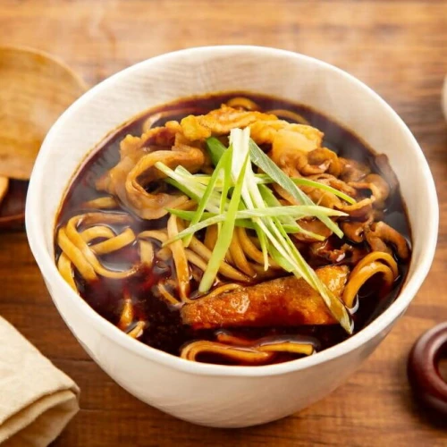 陣田屋商店 カレーうどん（生麺）黒カレーうどん（半生麺）うどん