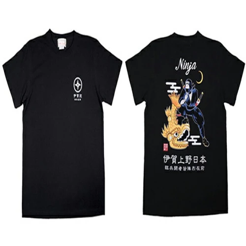 ふるさと納税】忍者 Tシャツ【ブラック】 【ファッション・トップス