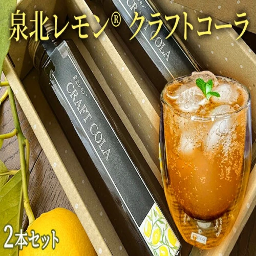 泉北レモン(R)クラフトコーラ 2本セット 【 飲料類 飲み物 シロップ