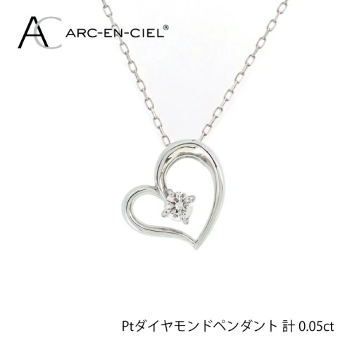 全ての ダイヤモンド ペンダント ネックレス arc-en-ciel アルカン