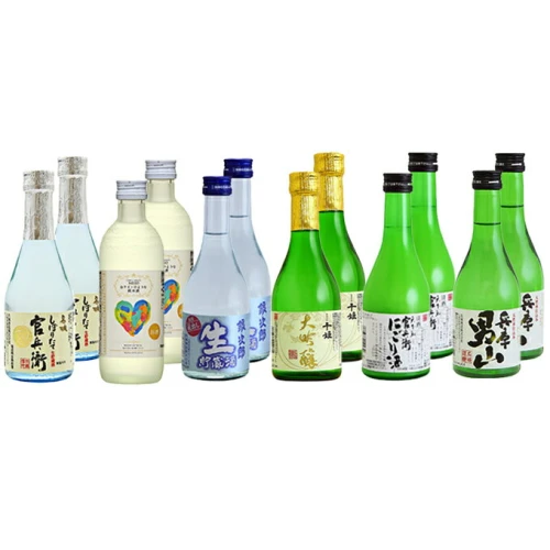 日本酒 飲み比べセット 300ml×12本 ずらり飲み比べ名城酒造 播州の地酒