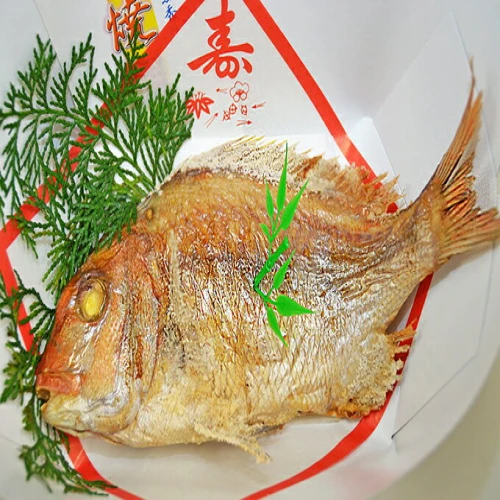 明石産 天然鯛の姿焼(6) 【魚貝類】 お届け：※12月20日から翌年1月10日