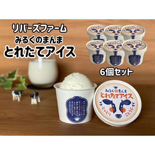 ふるさと納税｜ 473.アイス 6個セット（90ml×6個）「みるくのまんま