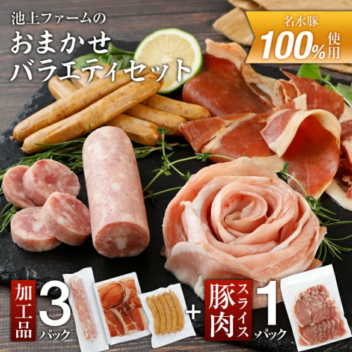 ふるさと納税 池上ファームのおまかせバラエティセット 豚肉 豚