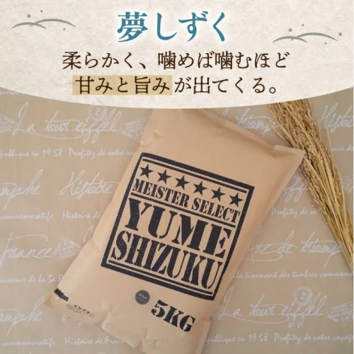 全12回定期便】夢しずく 無洗米 5kg【大塚米穀店】 [HBL030]