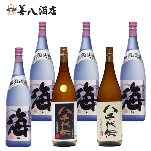 ふるさと納税｜ 大海酒造・八千代伝酒造芋焼酎3種6本セット＜海 4本